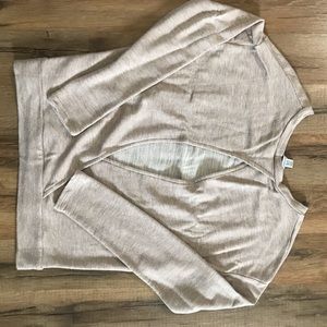 American Eagle open back sweater